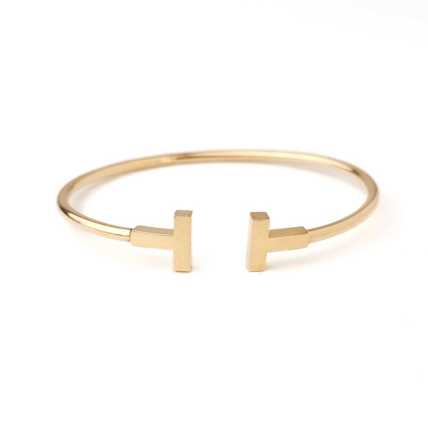 Gold - T Wire Bracelet