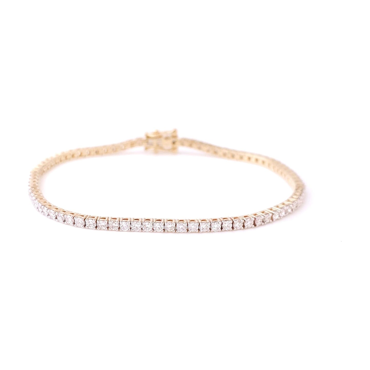 Gold Tennis Bracelet