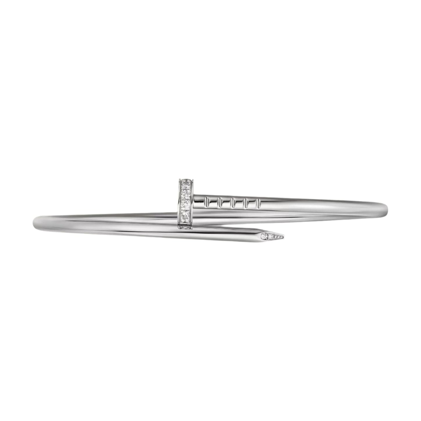 Just A Nail - Diamond & Silver Slim