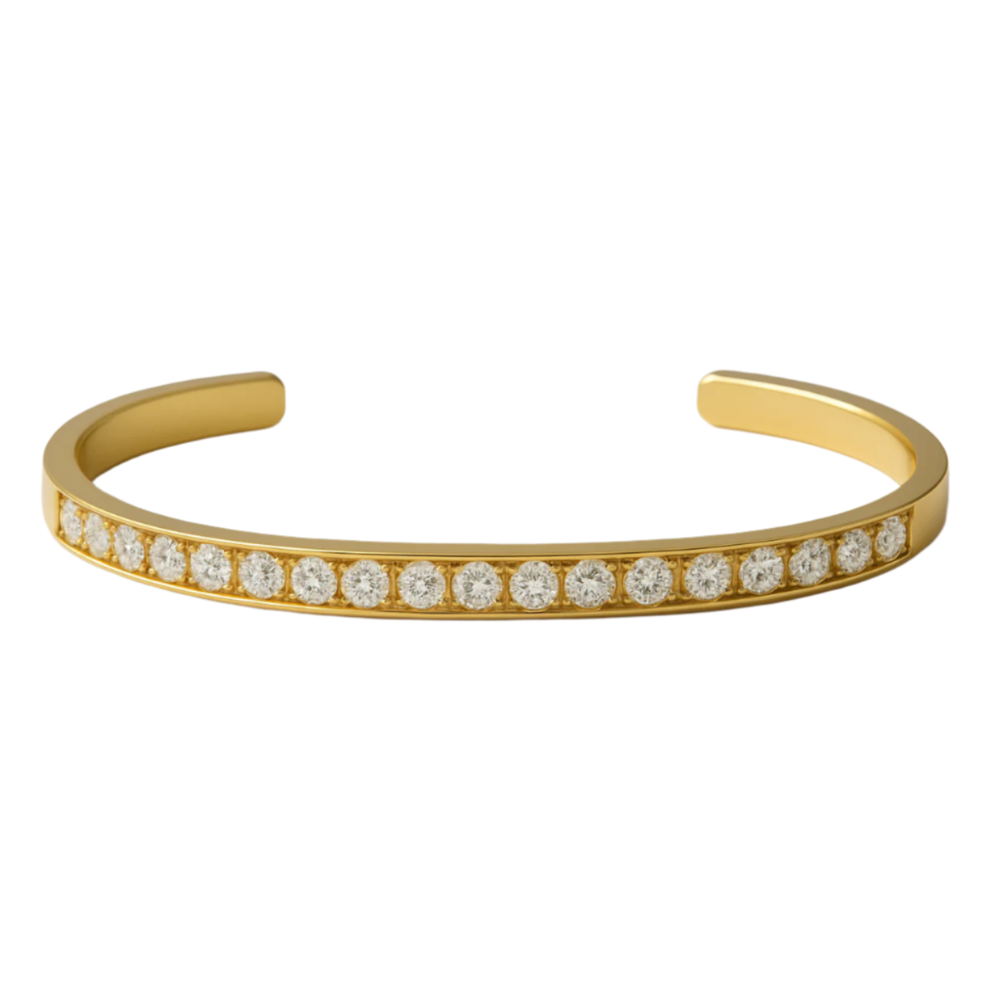 Luxury Diamond Cuff Bracelet
