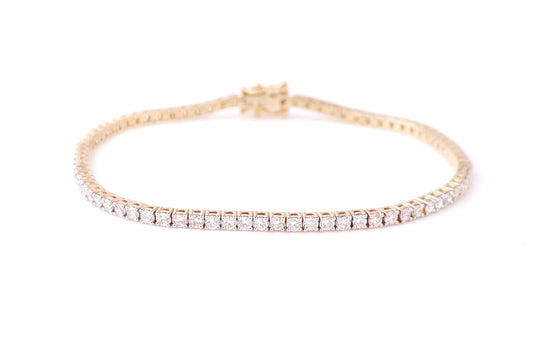 Gold Tennis Bracelet