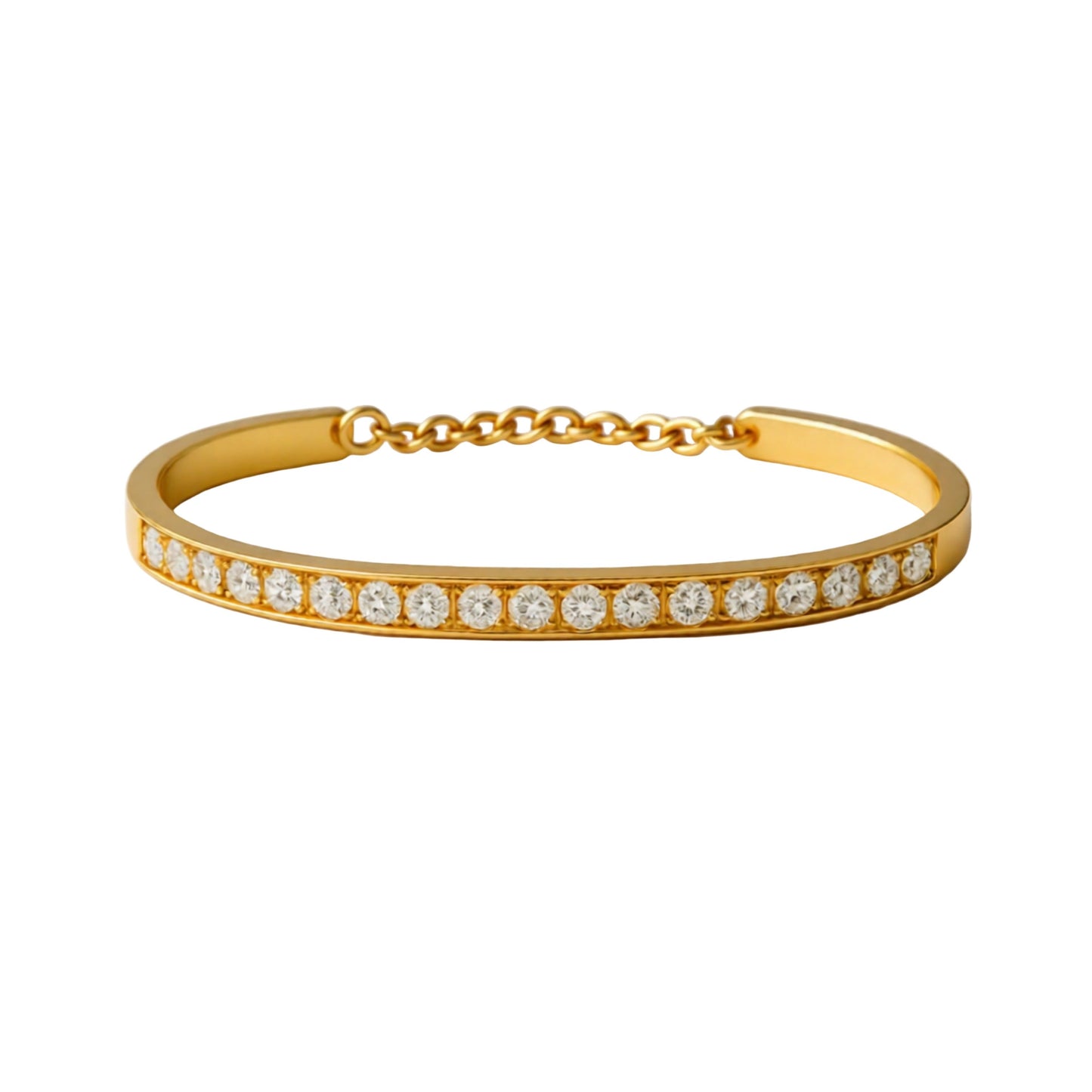 Luxury Diamond Cuff Bracelet