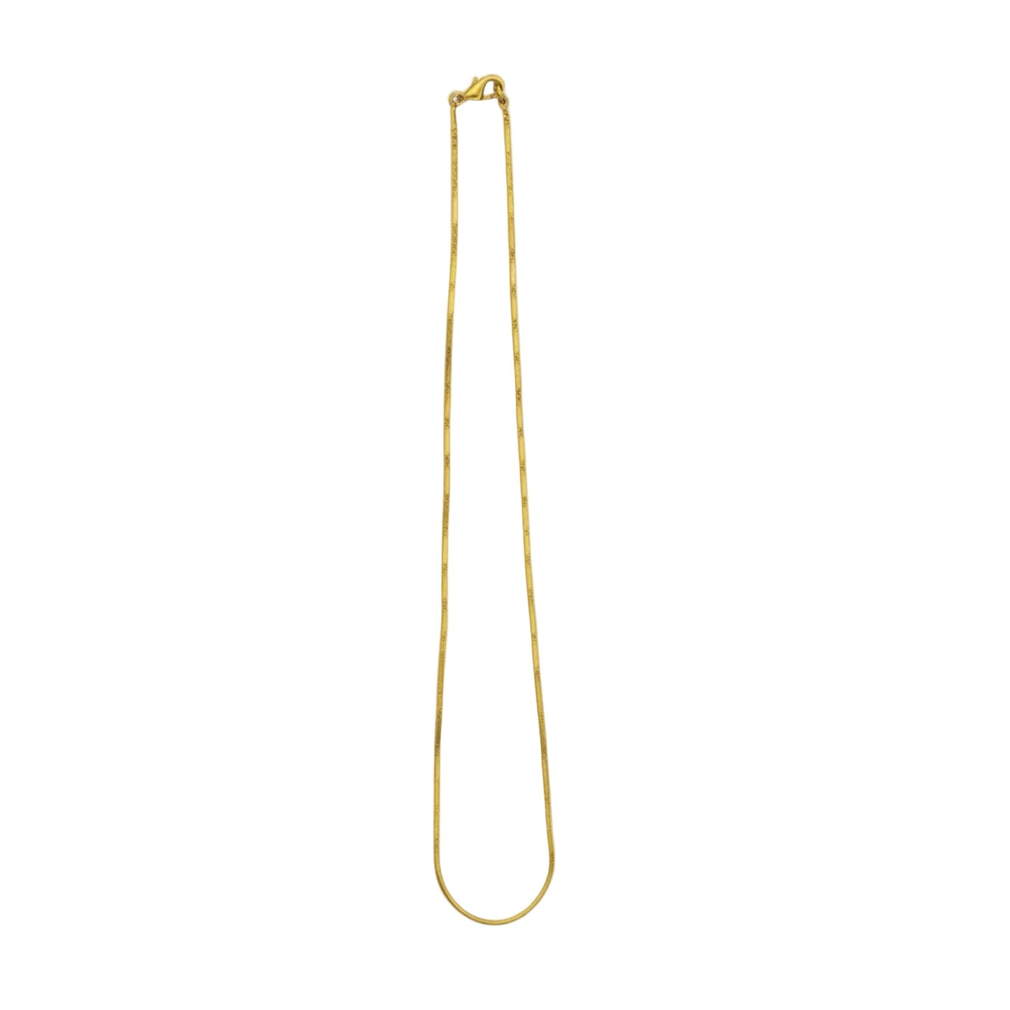 18k Gold Slim Snake Chain