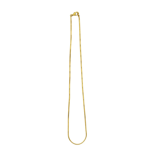 18k Gold Slim Snake Chain