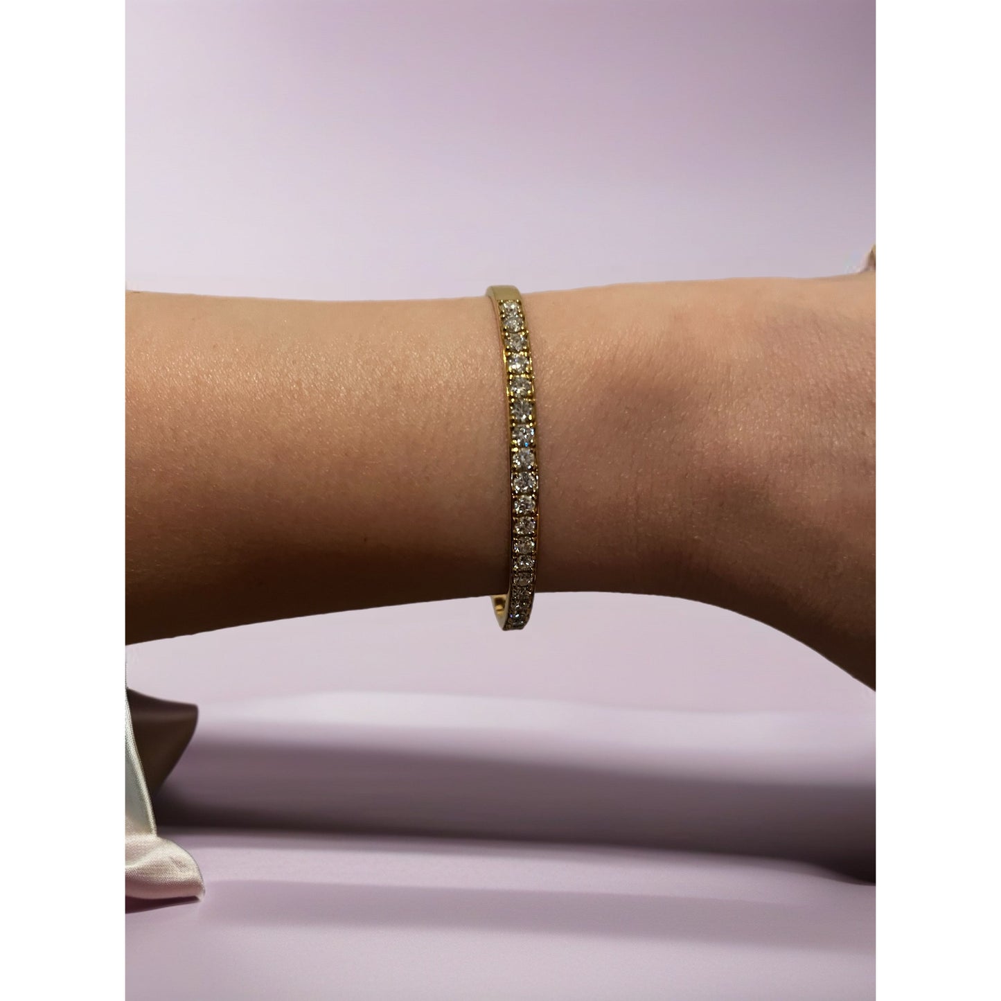 Luxury Diamond Cuff Bracelet