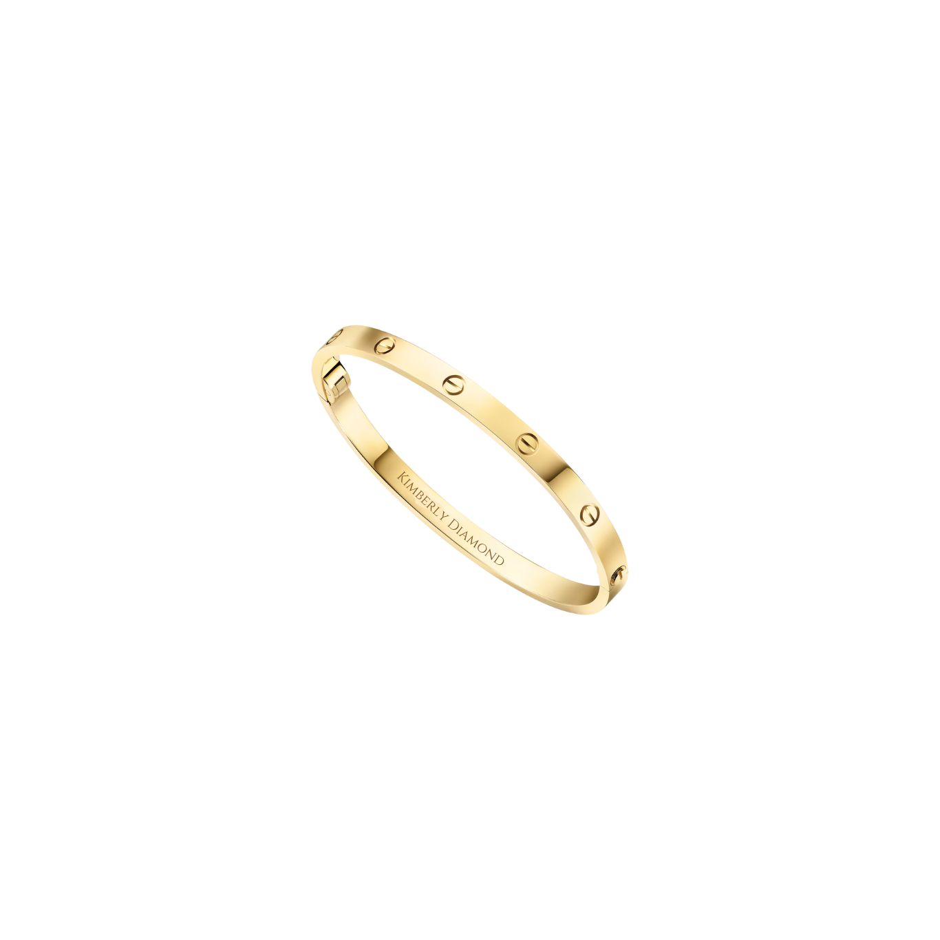 Gold Love bangle