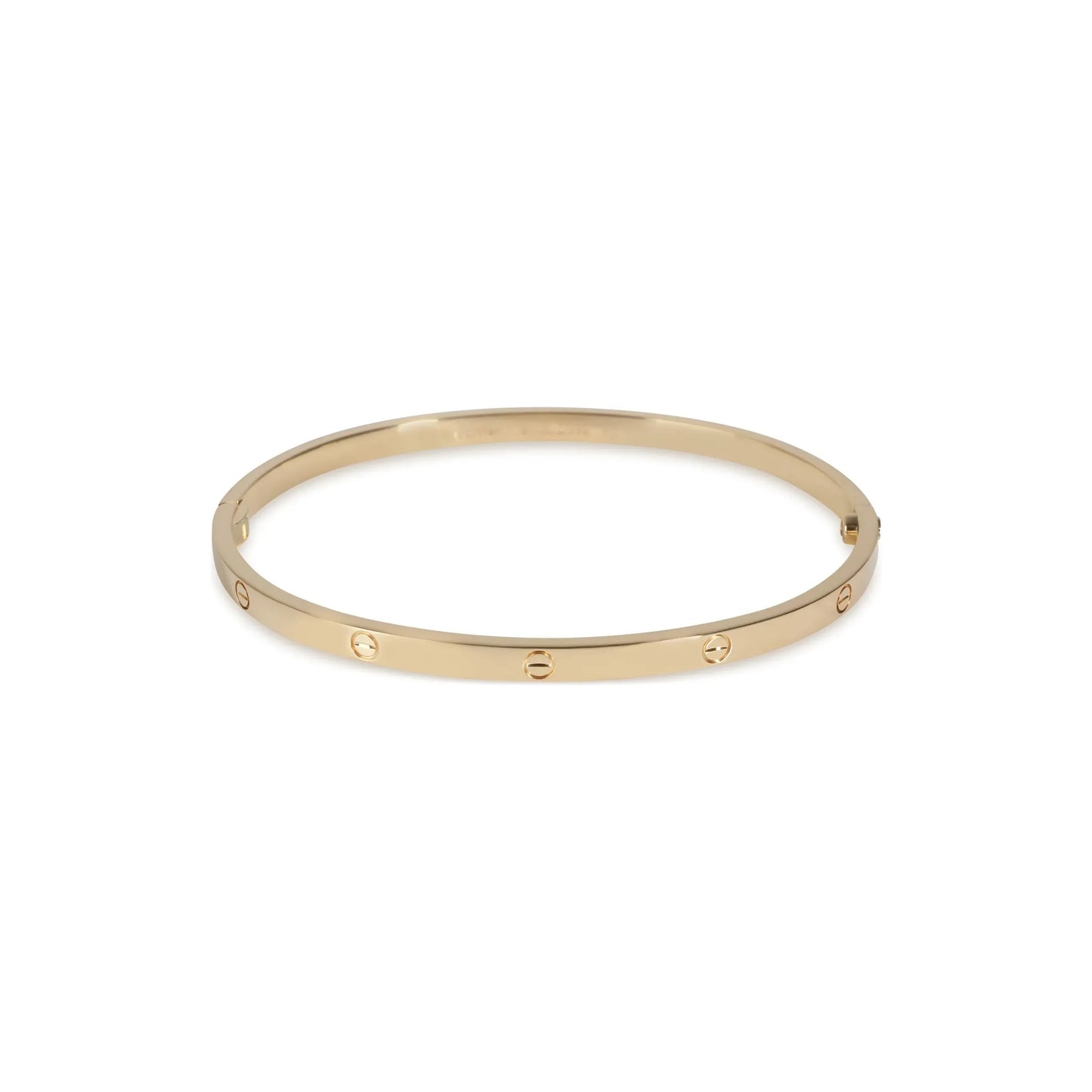 Gold Love bangle